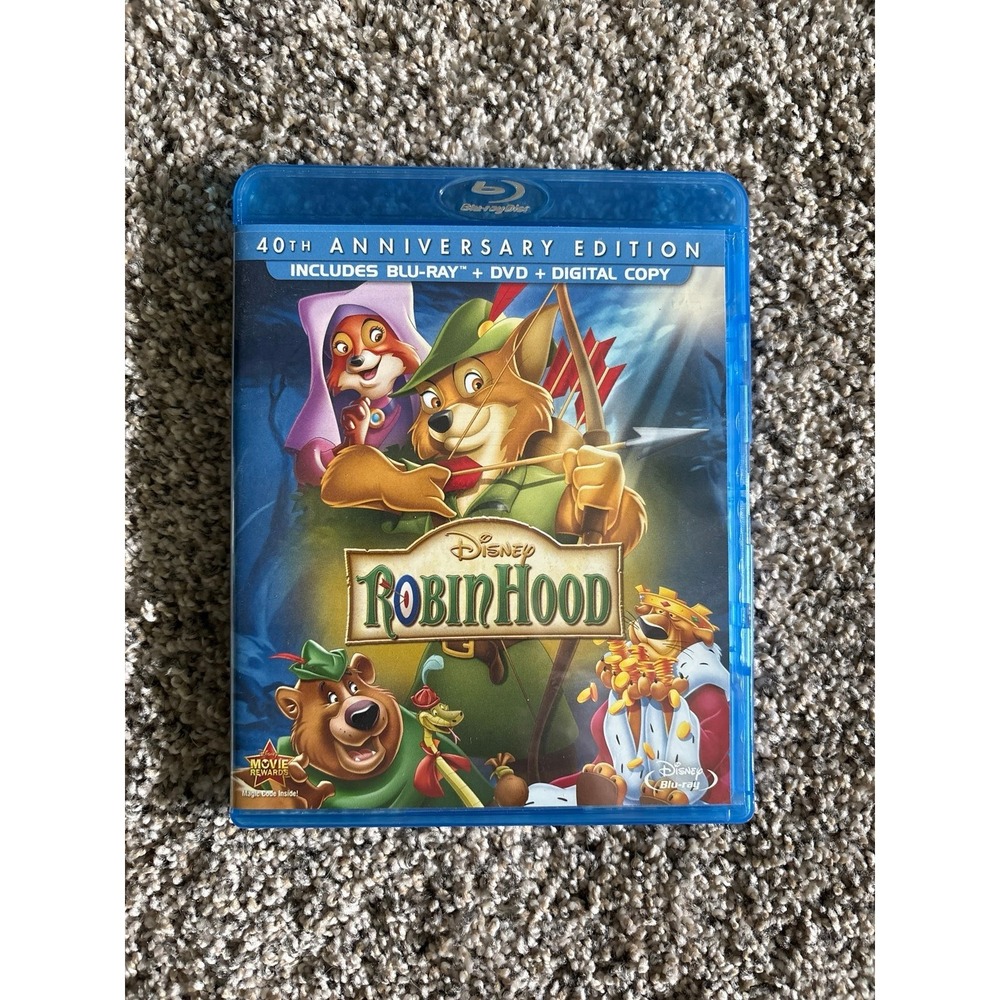 Disney 40th Anniversary Robin Hood (Disney BluRay)